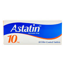ASTATIN 10mg Tabs 30'S